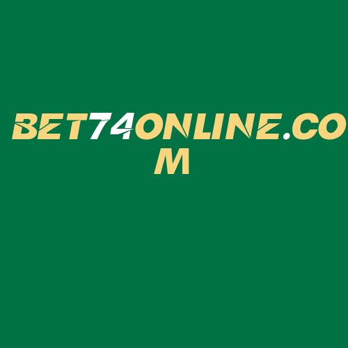 Logo da BET74ONLINE